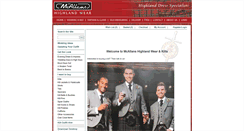Desktop Screenshot of mcallans.com